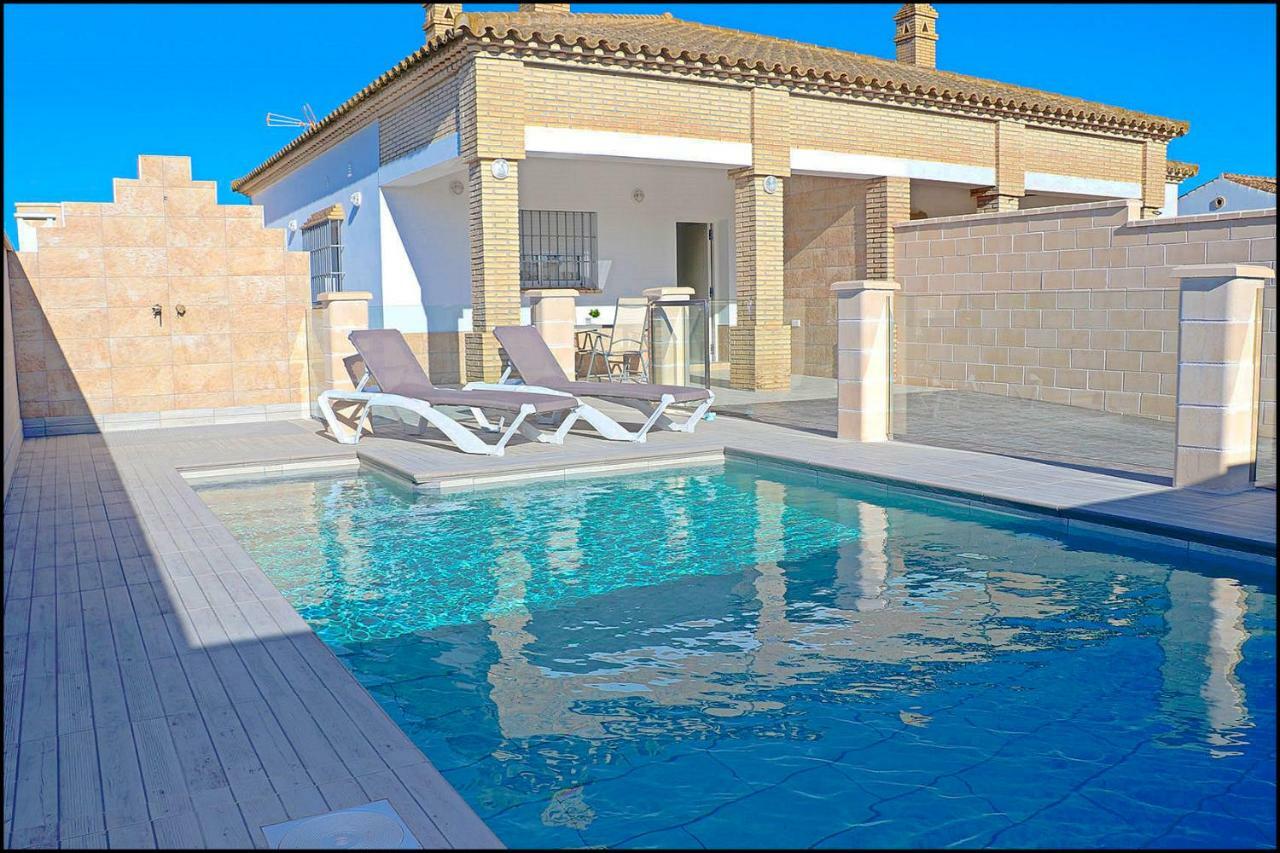 Chalet Penuelas Con Piscina Conil De La Frontera Zewnętrze zdjęcie